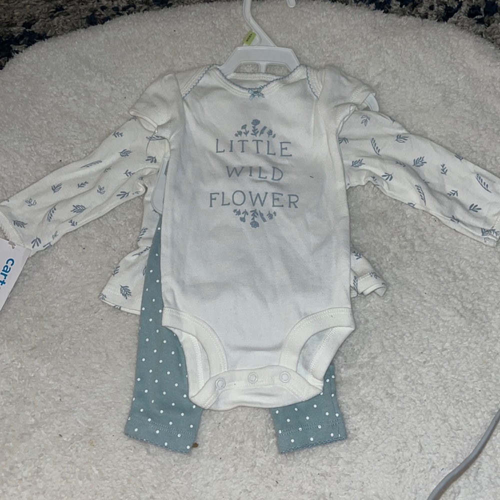 NWT 3M 3 piece outfit